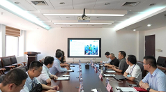 聯想控股首席執行官李蓬一行到訪四方光電參觀交流