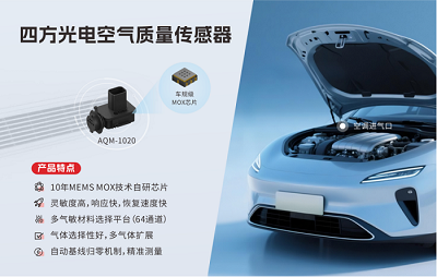 從MEMS芯片到傳感器模組全自主供應鏈:國產車規級空氣質量傳感器(AQS)如何守護智能座艙空氣質量?