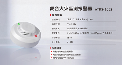 儲能安全新解：從監(jiān)測煙霧到“嗅”出氣體，把握火災預警先機！